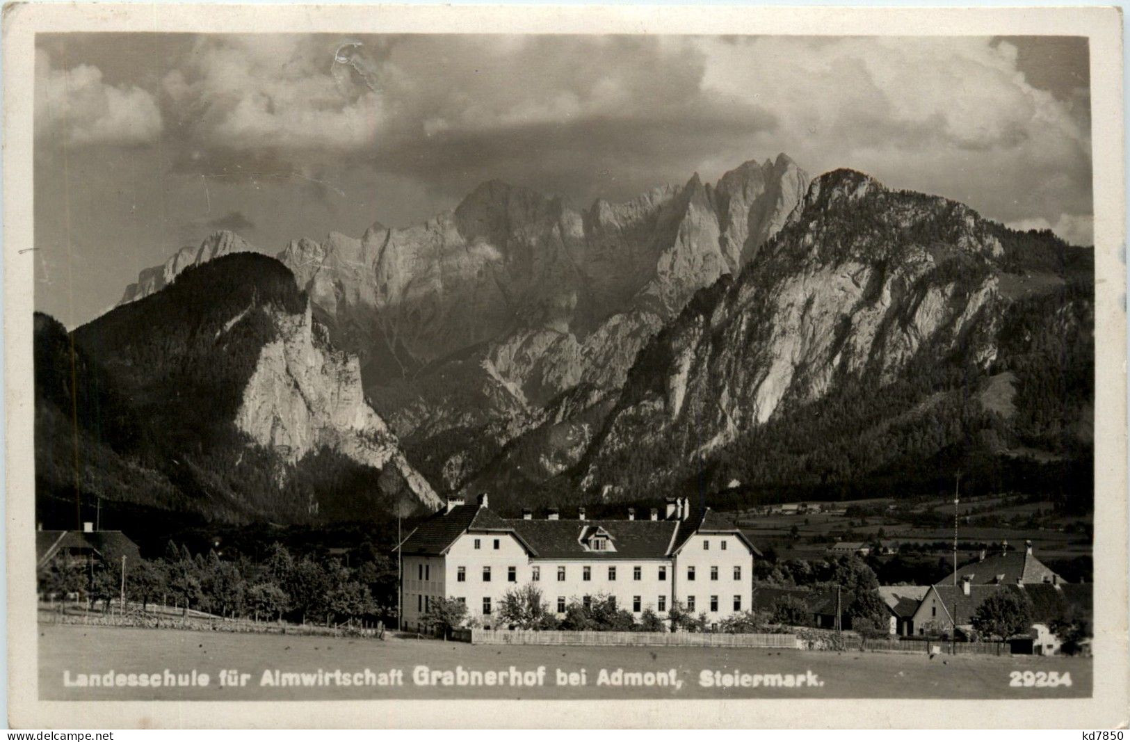 Admont Und Gesäuse/Steiermark - Admont: Landesschule Für Almwirtschaft Grabnerhof - Admont