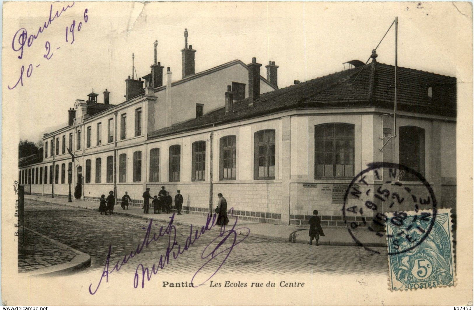 Pantin - Les Ecoles Rue Du Centre - Pantin