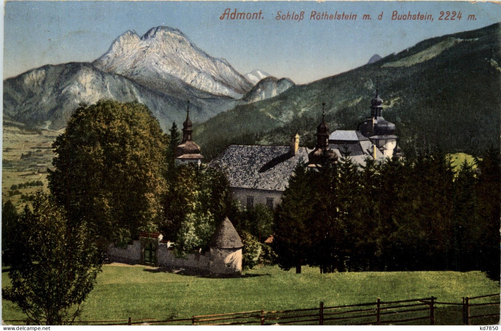 Admont: Schloss Röthelstein M.d. Buchstein - Admont