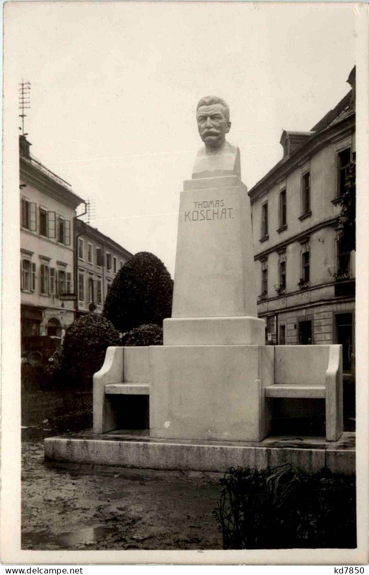 Villach/Kärnten - Villach, Koschat-Denkmal-Enthüllung 28.6.1929 - Villach