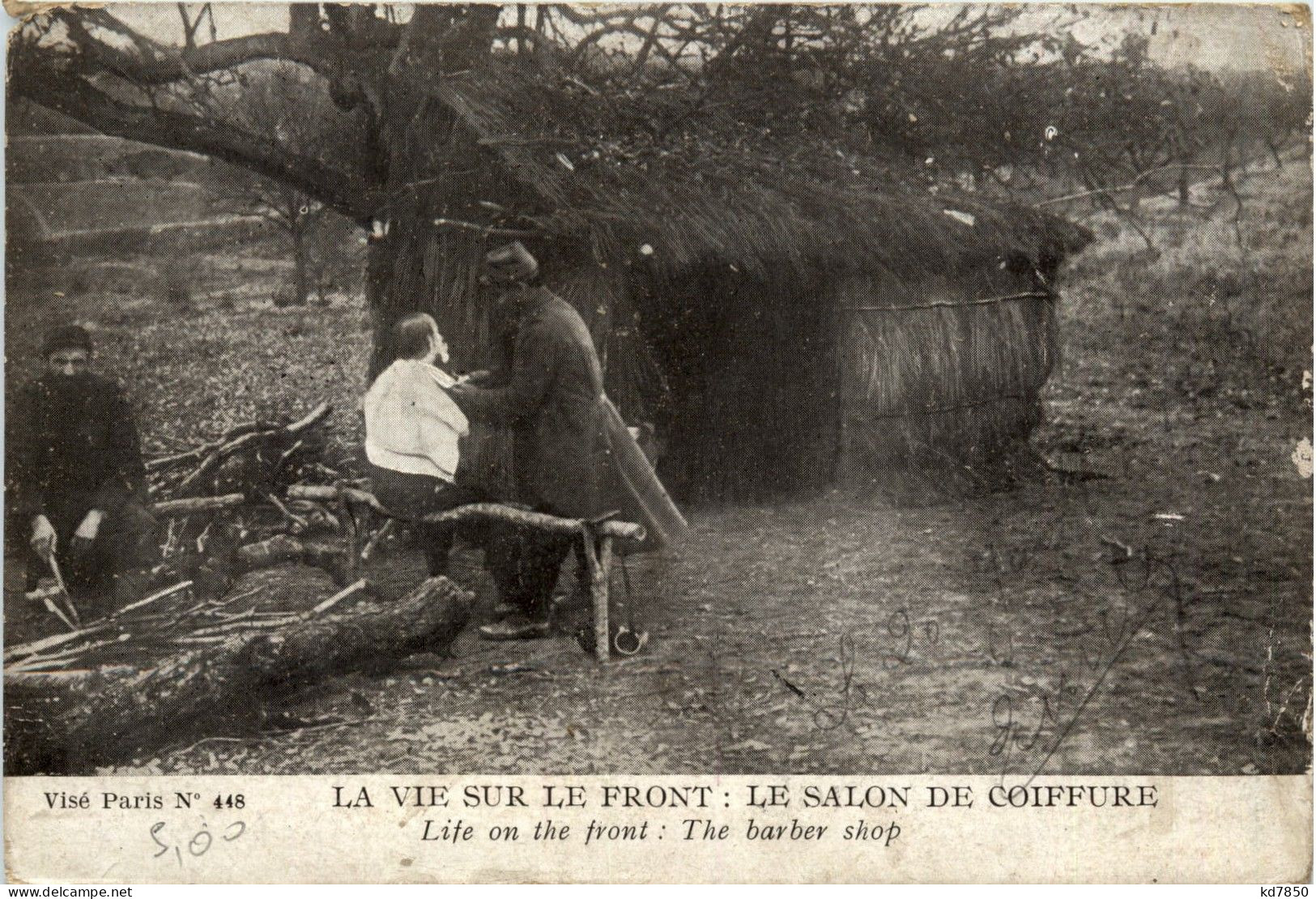 Le Salon De Coiffure - Oorlog 1914-18