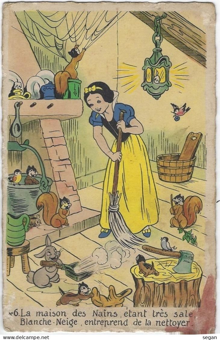 BLANCHE NEIGE   LA MAISON DES NAINS - Autres & Non Classés