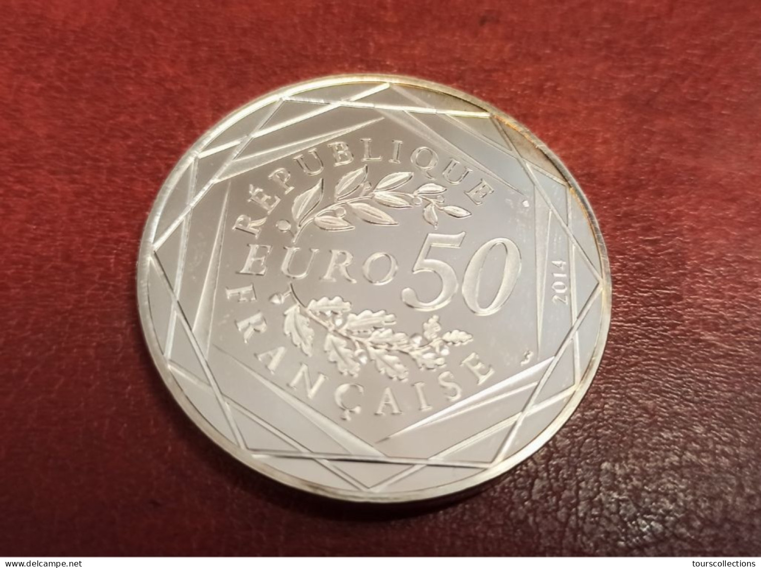 50 EUROS ARGENT FRANCE OISEAU PAIX Par Sempé - 41 Mm Pour 41 Grammes à 90% - MONNAIE DE PARIS 2014 Printemps / Eté - France