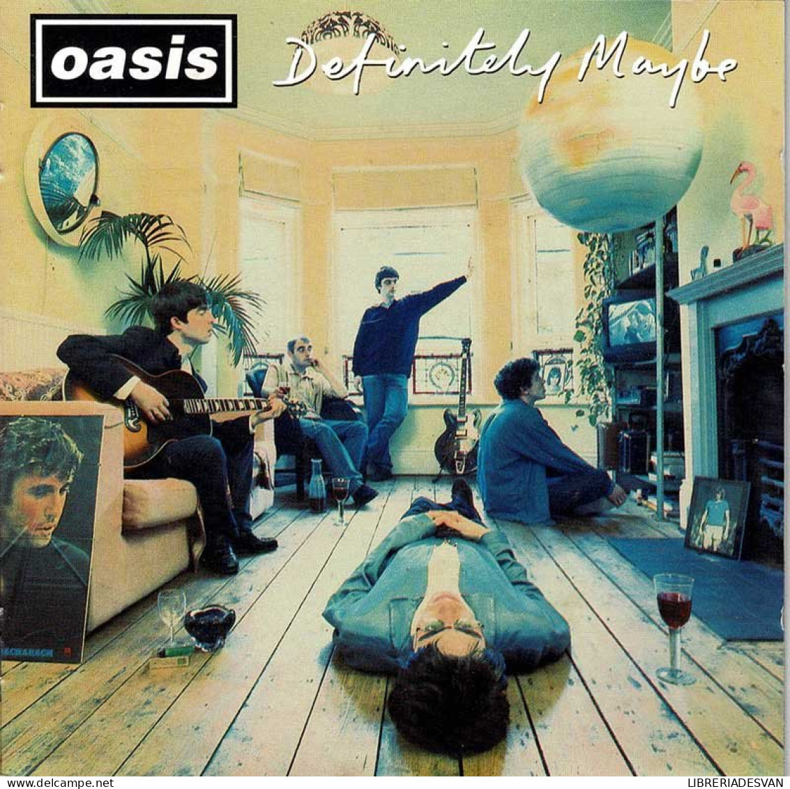 Oasis - Definitely Maybe. CD - Rock