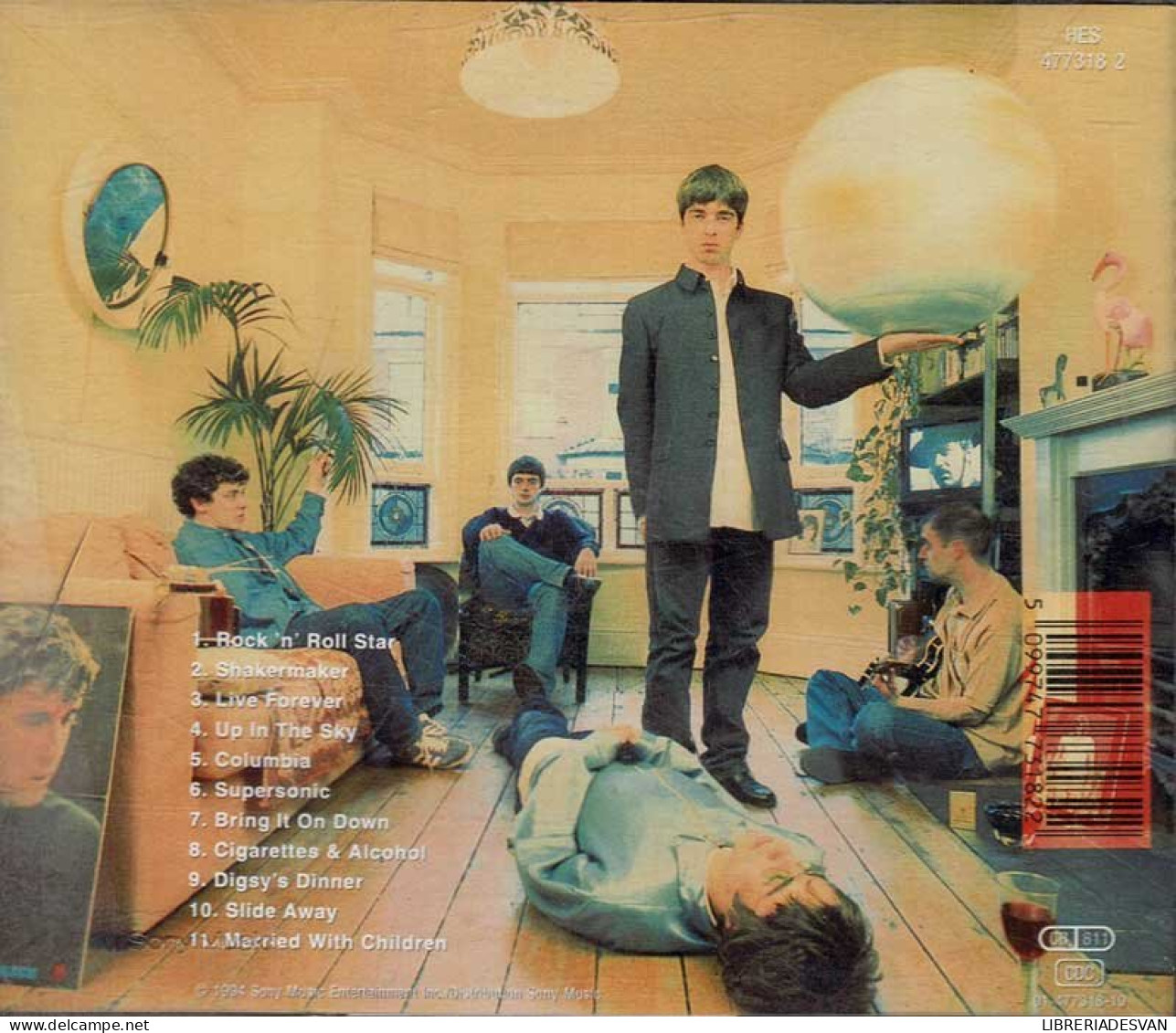 Oasis - Definitely Maybe. CD - Rock