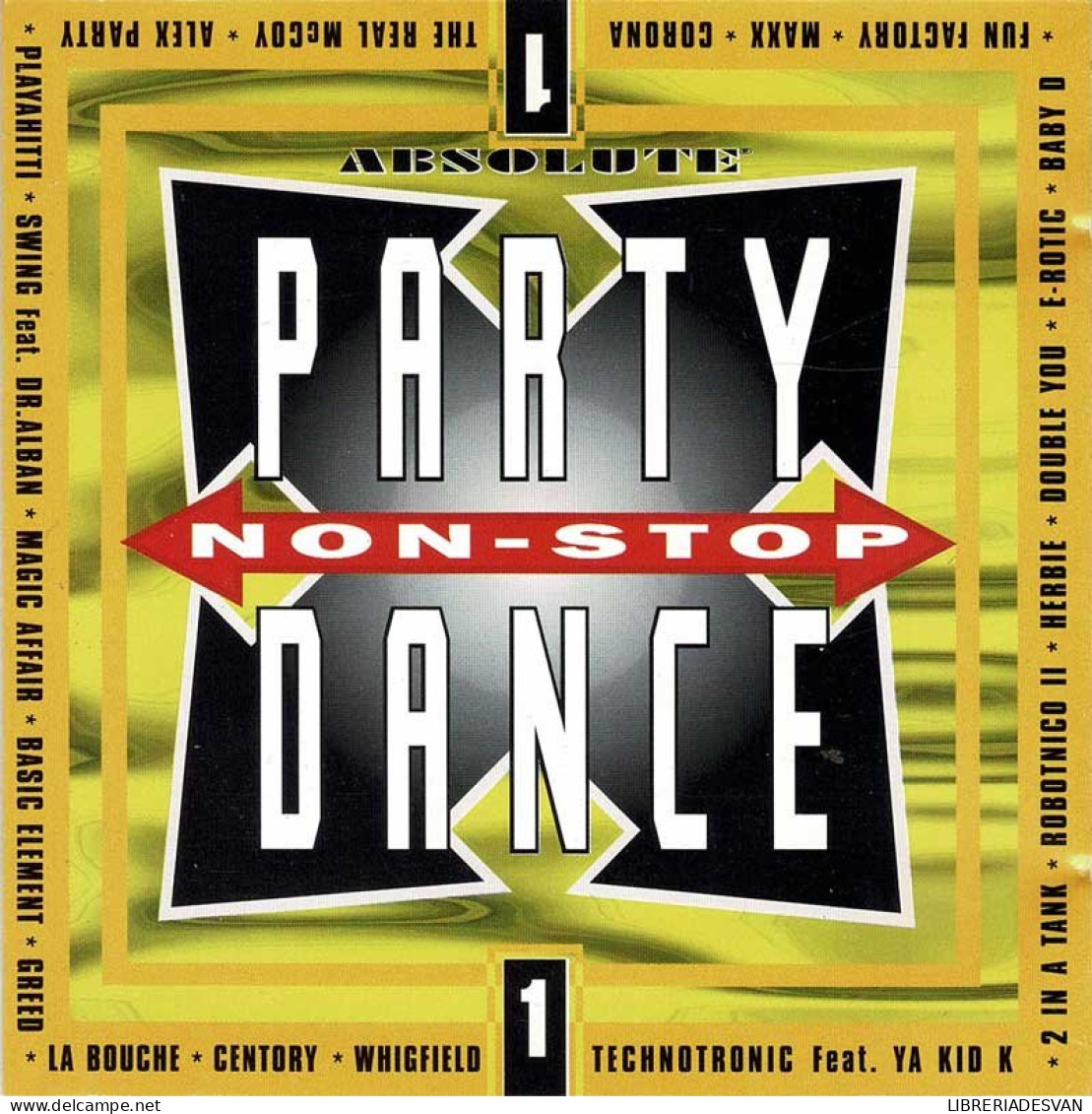 Absolute Non-Stop Party Dance Vol. 1. CD - Dance, Techno & House