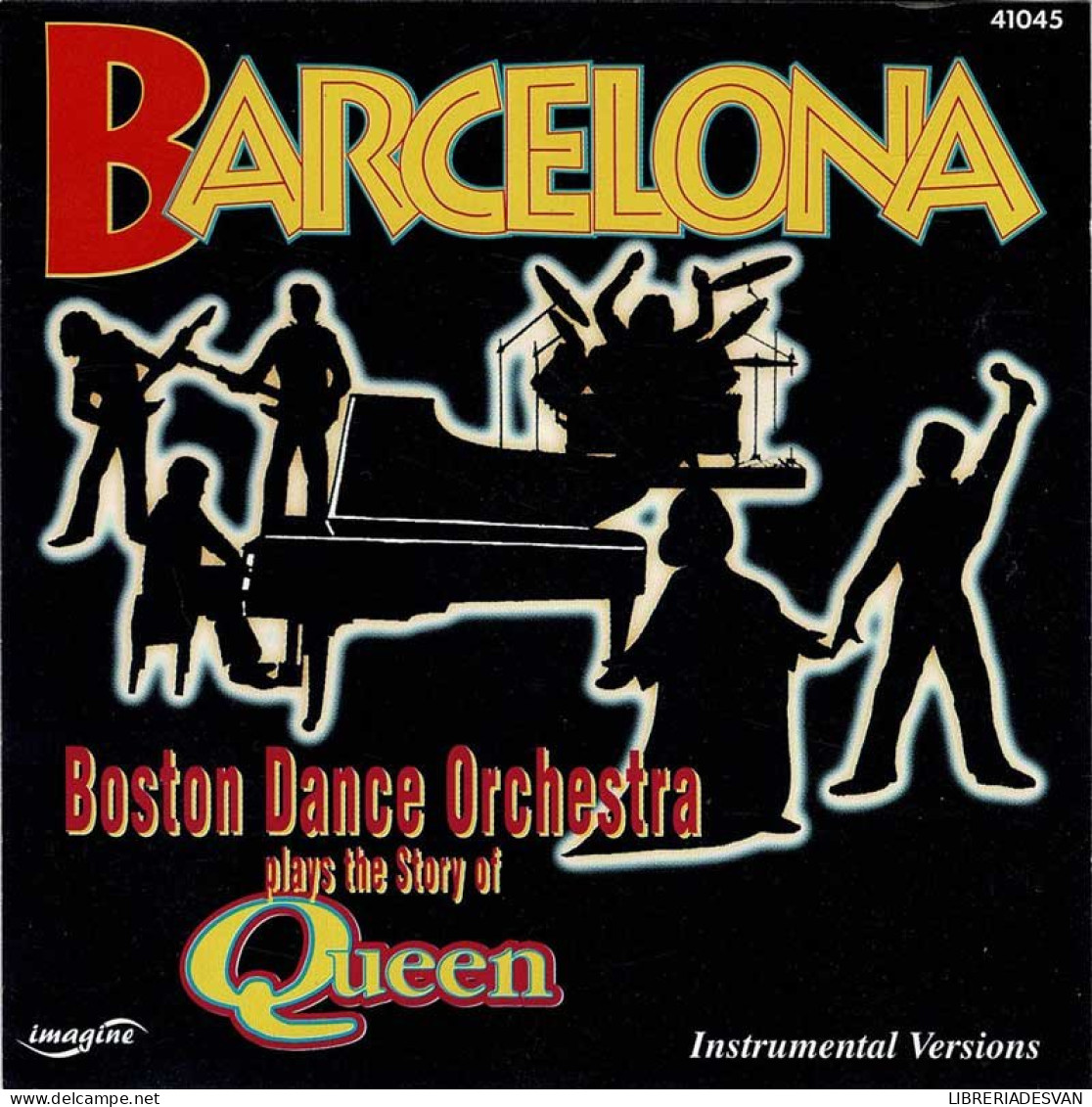 Boston Dance Orchestra - Barcelona - Boston Dance Orchestra Plays The Story Of Queen. CD - Rock