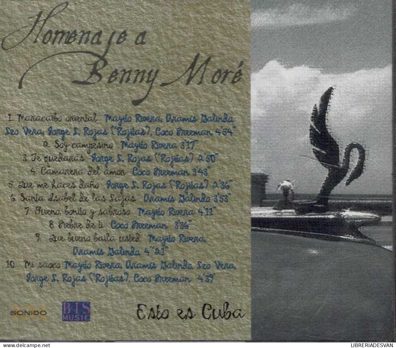 Esto Es Cuba Vol. 3. Homenaje A Benny Moré. CD - Autres & Non Classés