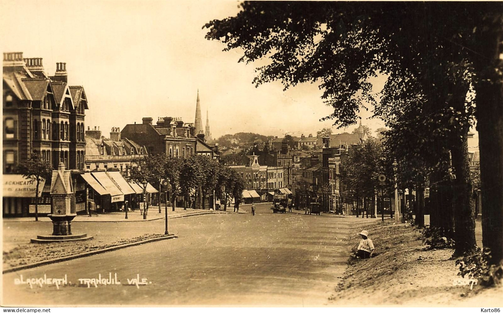 Tranquil Vale , Blackheath , London * Carte Photo * Quartier Londres * Uk - Andere & Zonder Classificatie