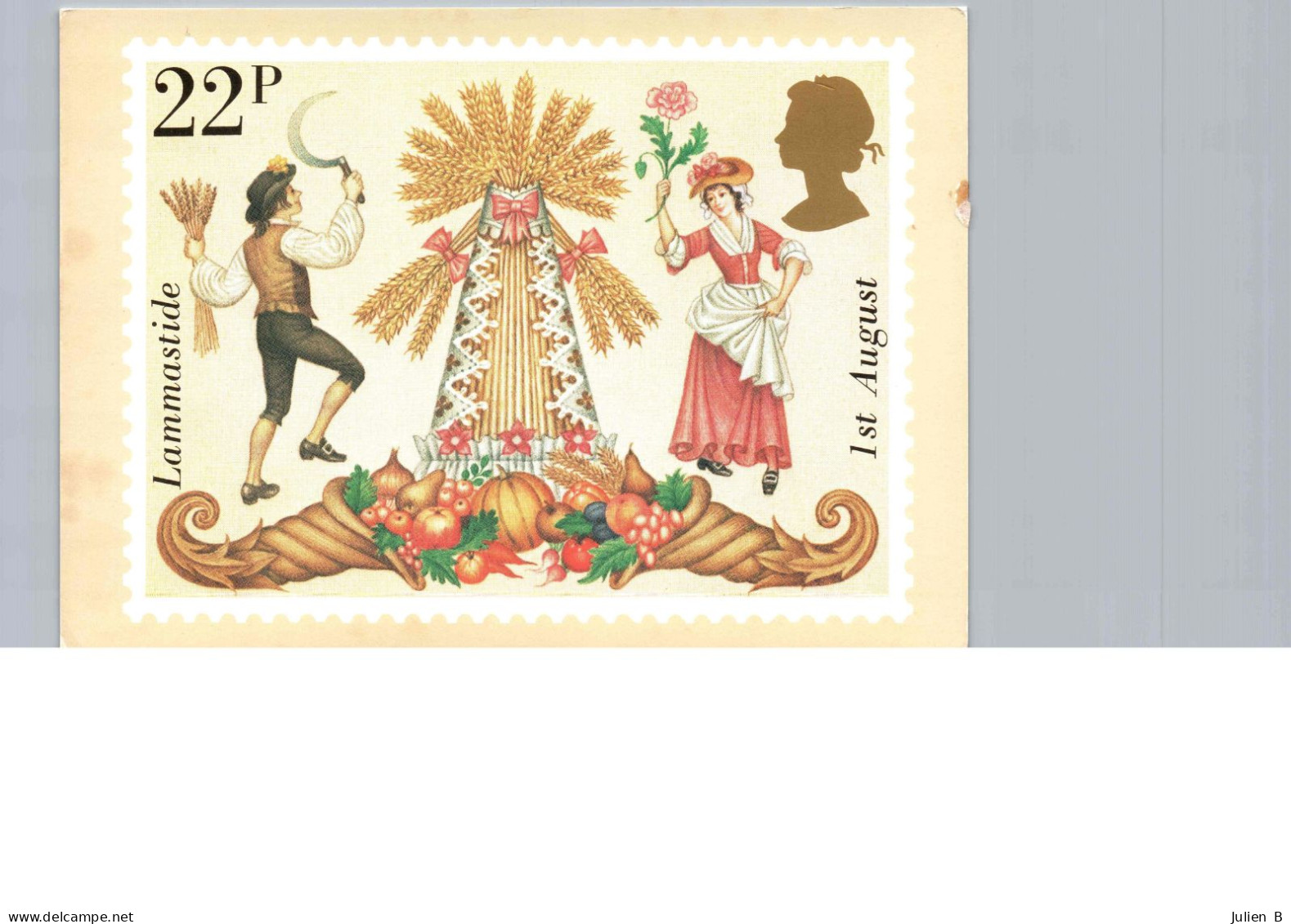 22p, Folklore, Designed By Fritz Wegner, 6 February 1981 - Briefmarken (Abbildungen)