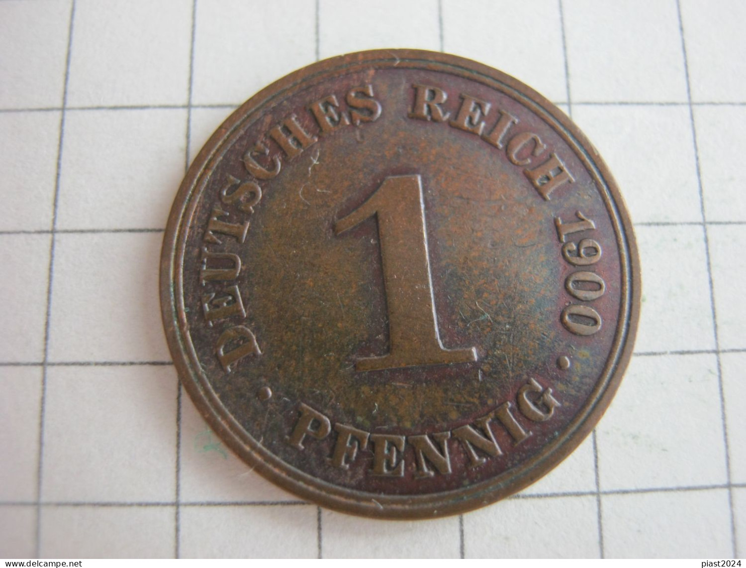 Germany 1 Pfennig 1900 A - 1 Pfennig