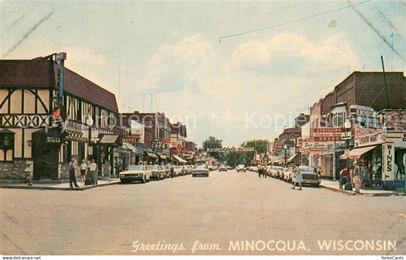 73683508 Minocqua Main Street - Andere & Zonder Classificatie