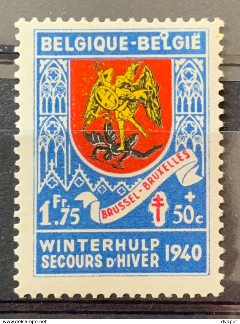 België, 1940, 544-V2, Postfris **, OBP 25€ - 1931-1960