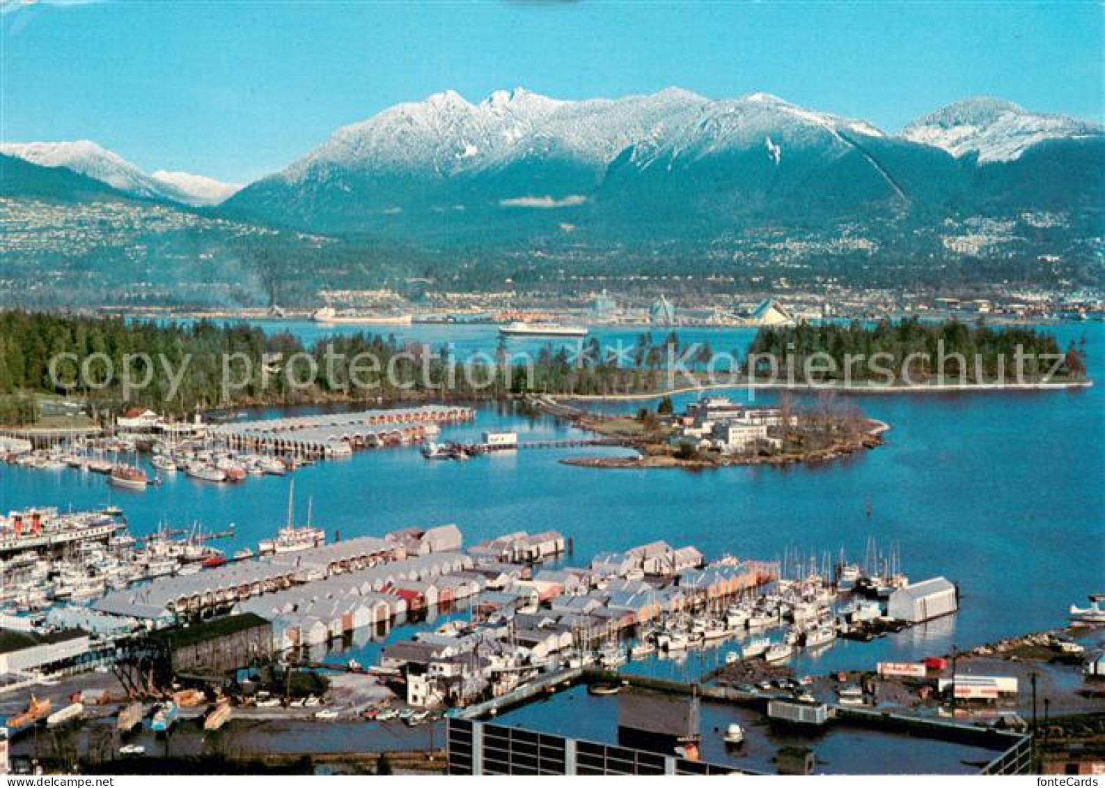 73683370 Vancouver British Columbia Coal Harbour Part Of Stanley Park Burrard In - Unclassified