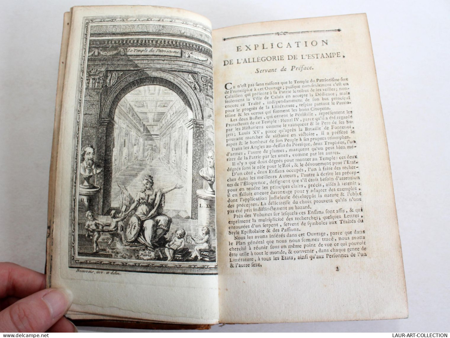 L'ART DE BIEN PARLER DE BIEN ECRIRE EN FRANCAIS Par BEAUVAIS 1773 EDITION ORIGINALE ANCIEN LIVRE XVIIIe SIECLE (2603.59) - 1701-1800