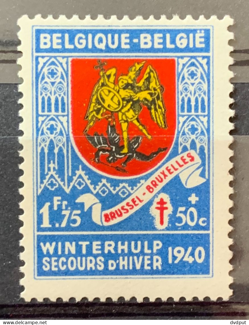 België, 1940, 544-V3, Postfris **, OBP 12.5€ - 1931-1960