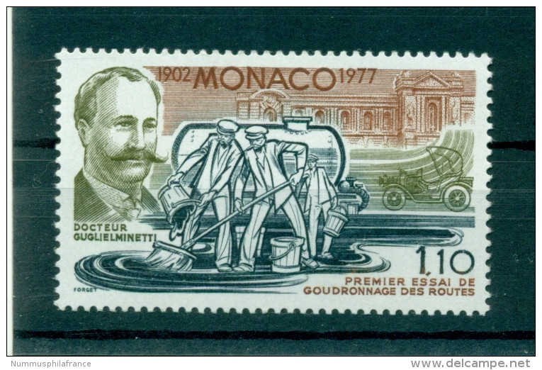 Monaco 1977 - Y &amp; T  N. 1119 - Goudronnage Des Routes - Unused Stamps