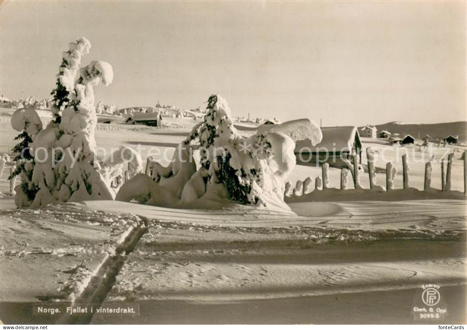 73681916 Norwegen Norge Norway Fjellet I Vinterdrakt Winterlandschaft  - Noruega