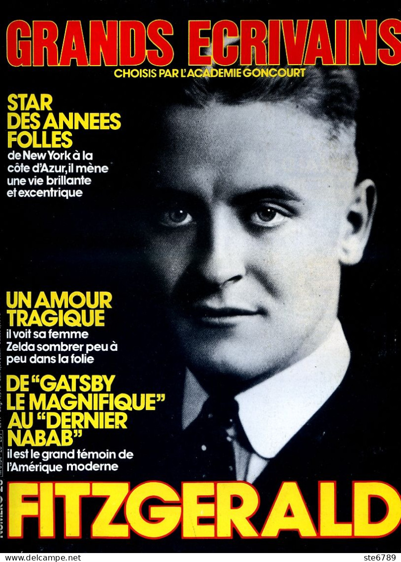 FITZGERALD Ecrivain GRANDS ECRIVAINS N° 28 - Geschiedenis