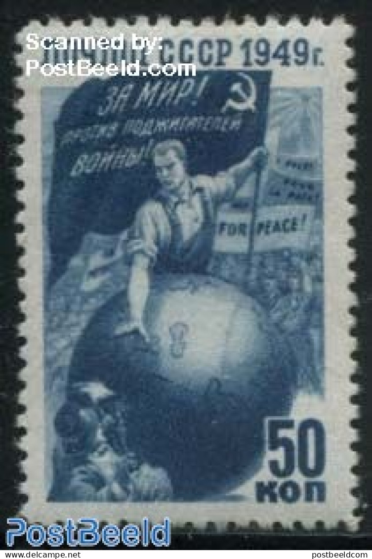 Russia, Soviet Union 1949 50K, Stamp Out Of Set, Unused (hinged) - Neufs