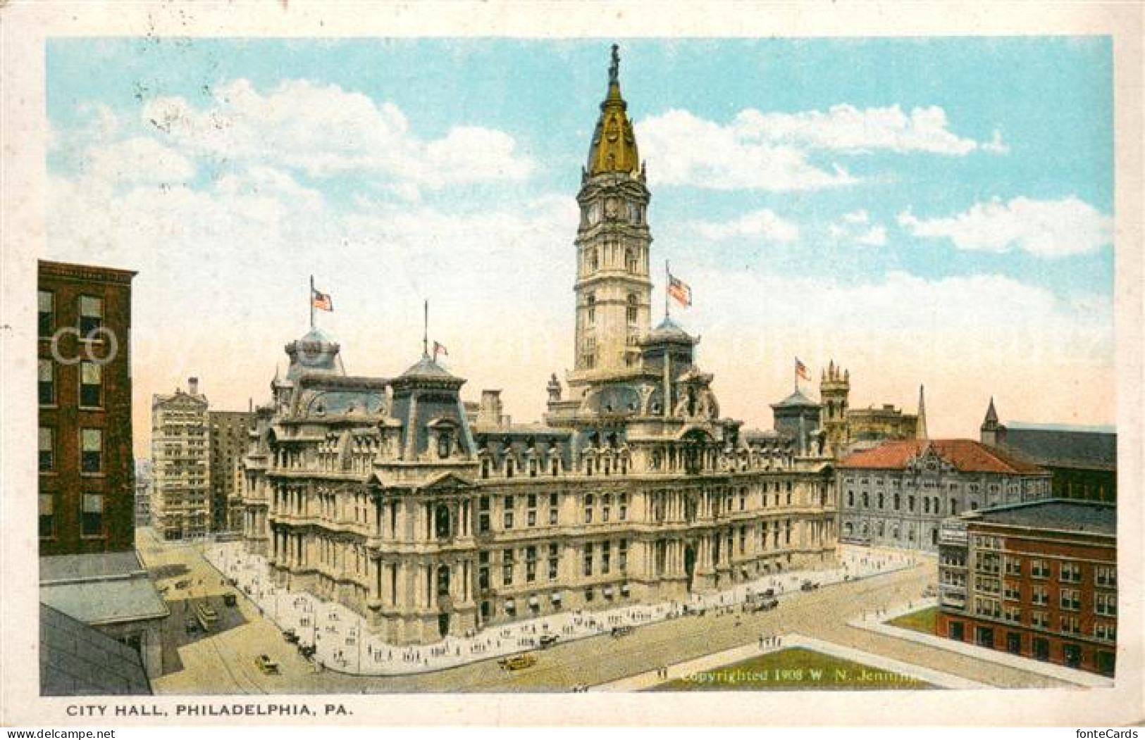 73681502 Philadelphia Pennsylvania City Hall Philadelphia Pennsylvania - Altri & Non Classificati