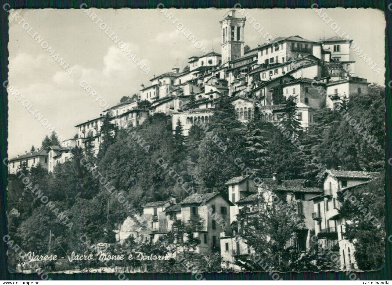 Varese Sacro Monte PIEGHINE FG Foto Cartolina KVM1442 - Varese