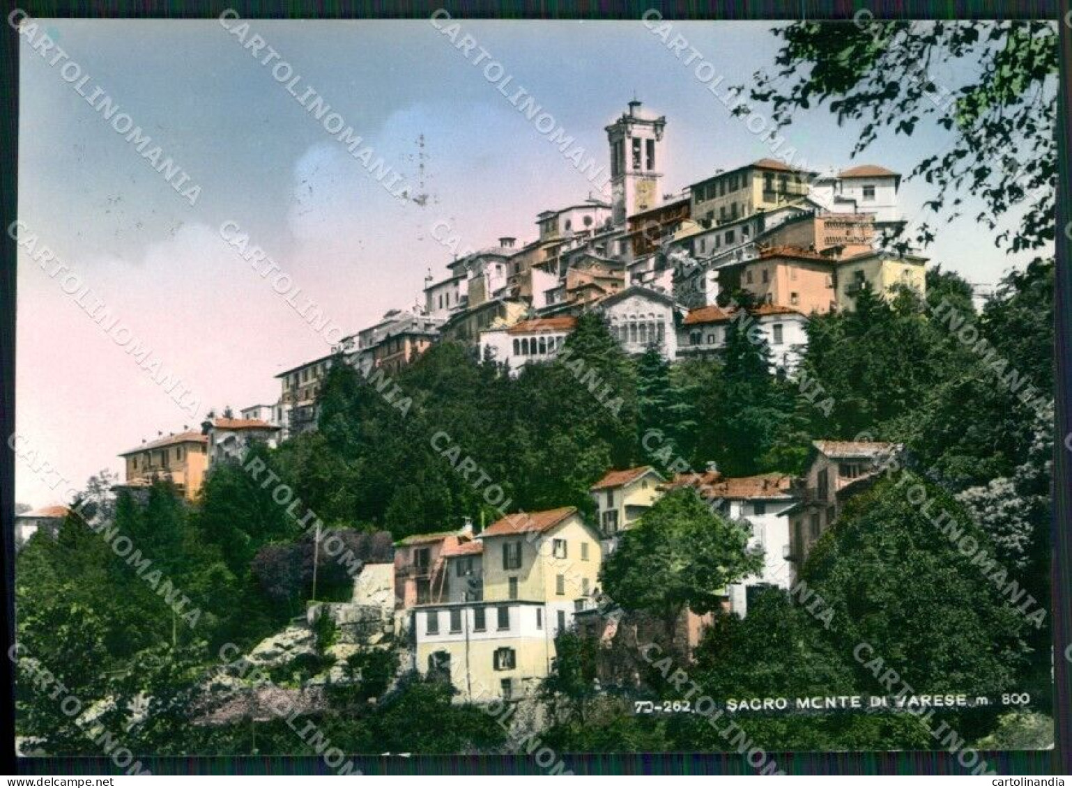 Varese Sacro Monte FG Foto Cartolina KVM1445 - Varese