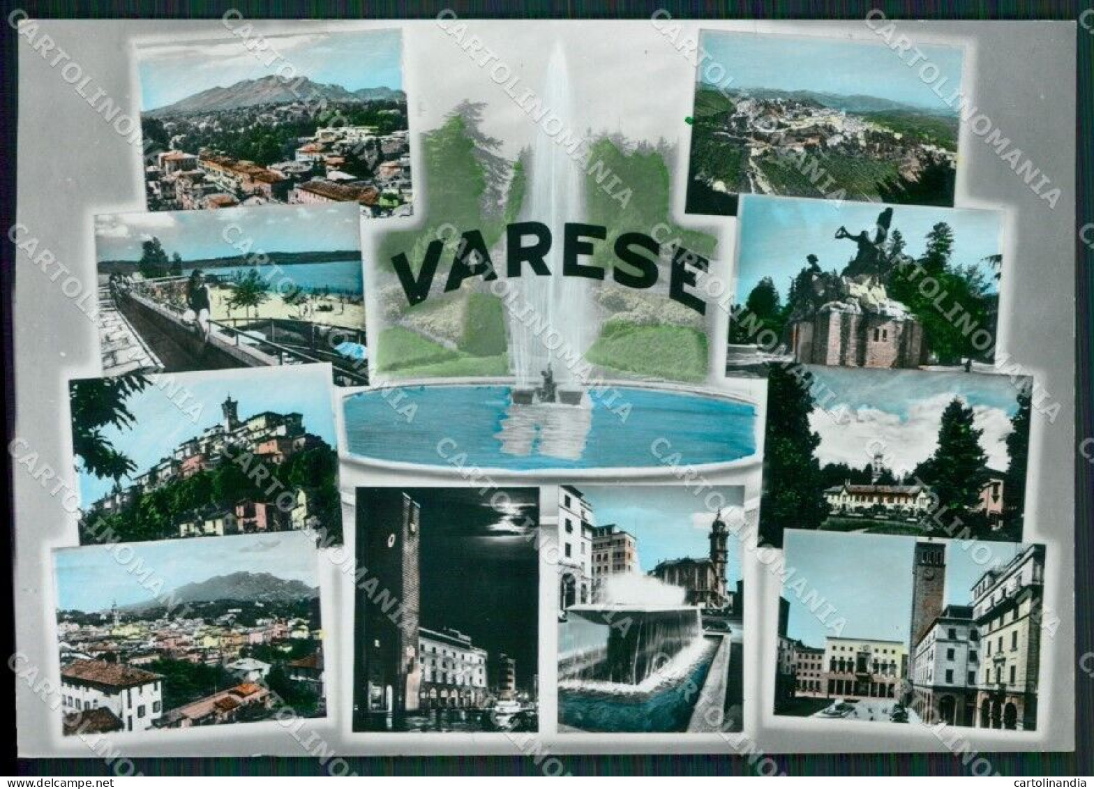 Varese Città FG Foto Cartolina KVM1446 - Varese