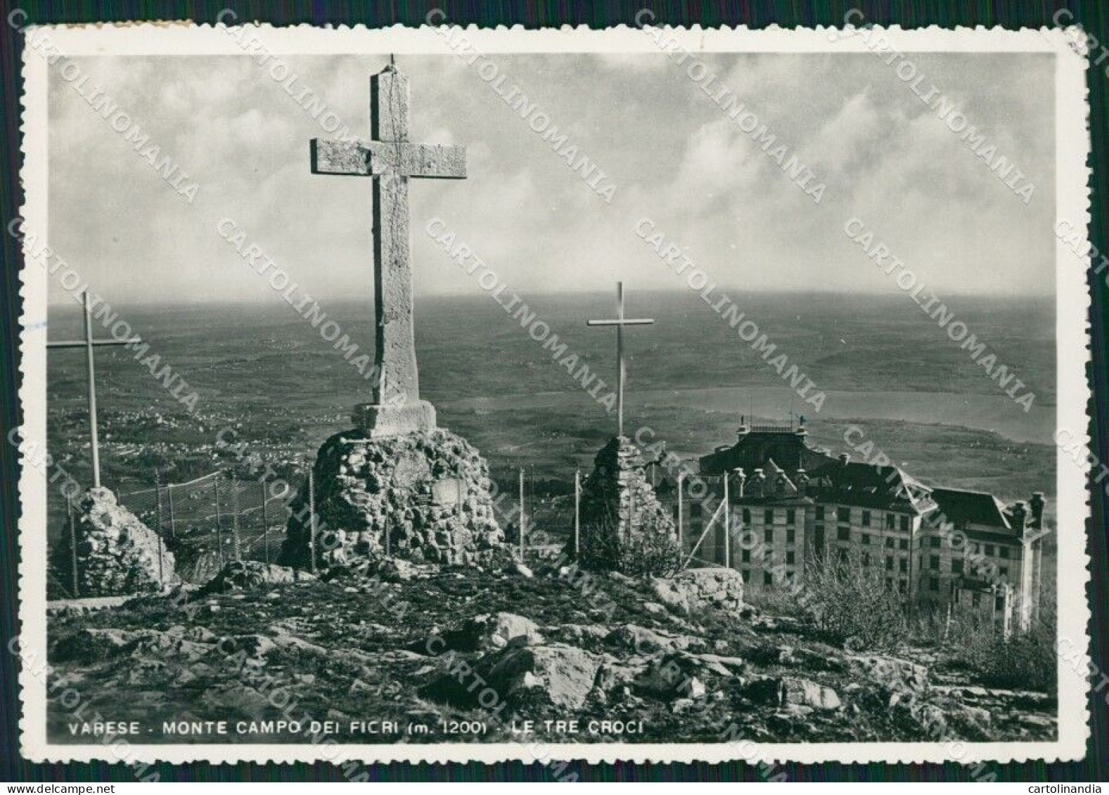 Varese Monte Campo Dei Fiori FG Foto Cartolina KVM1447 - Varese