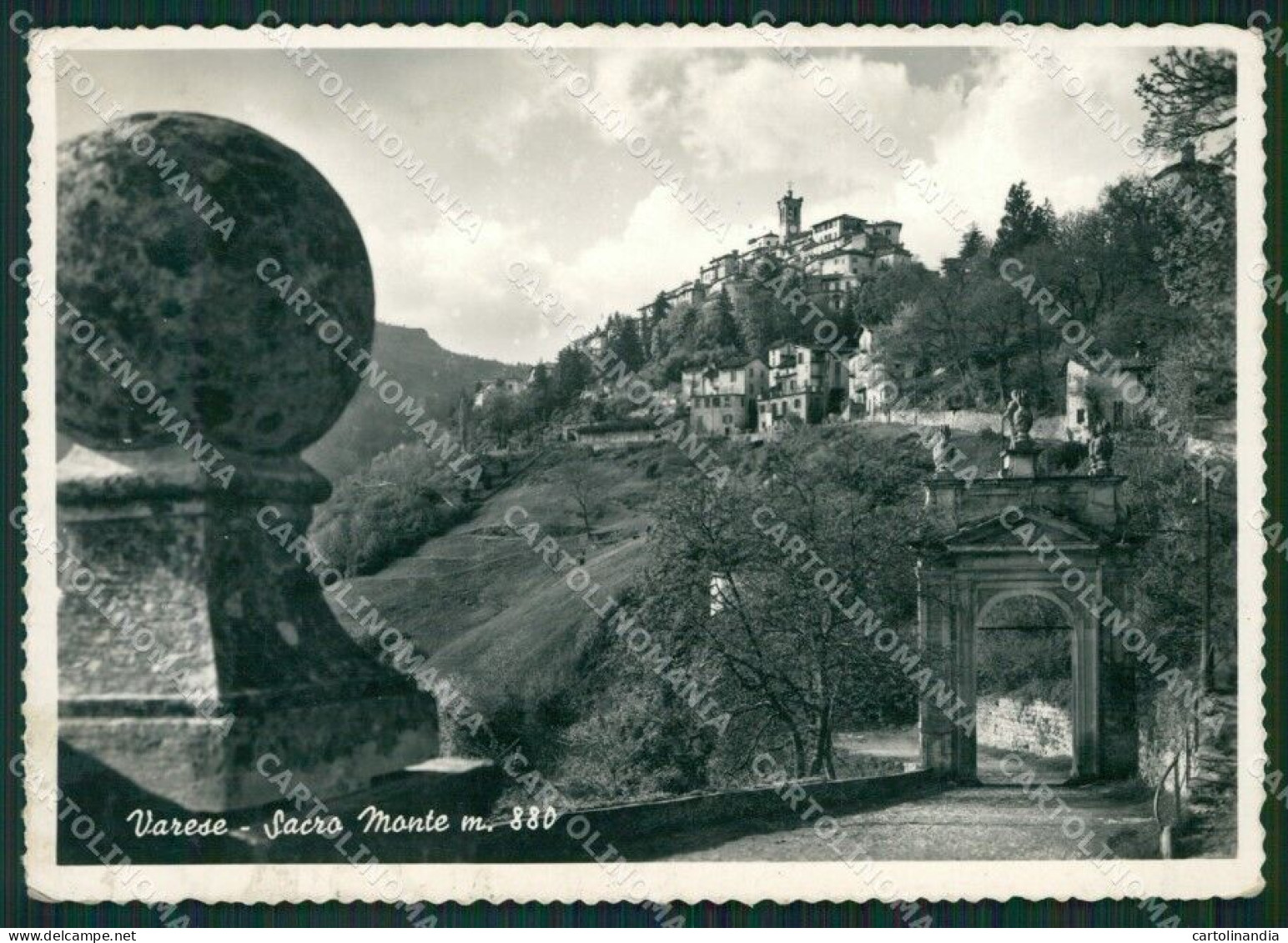 Varese Sacro Monte FG Foto Cartolina KVM1455 - Varese