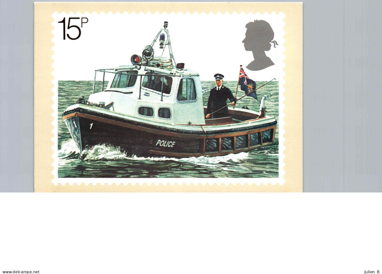 15p, Police, Designed By Brian Sanders, 26 September 1979 - Postzegels (afbeeldingen)