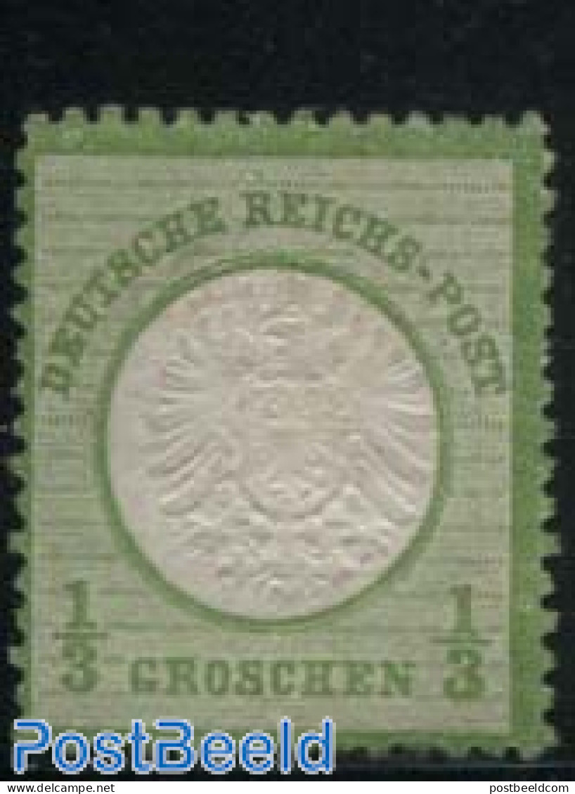 Germany, Empire 1872 1/3Gr, Stamp Out Of Set, Unused (hinged) - Neufs