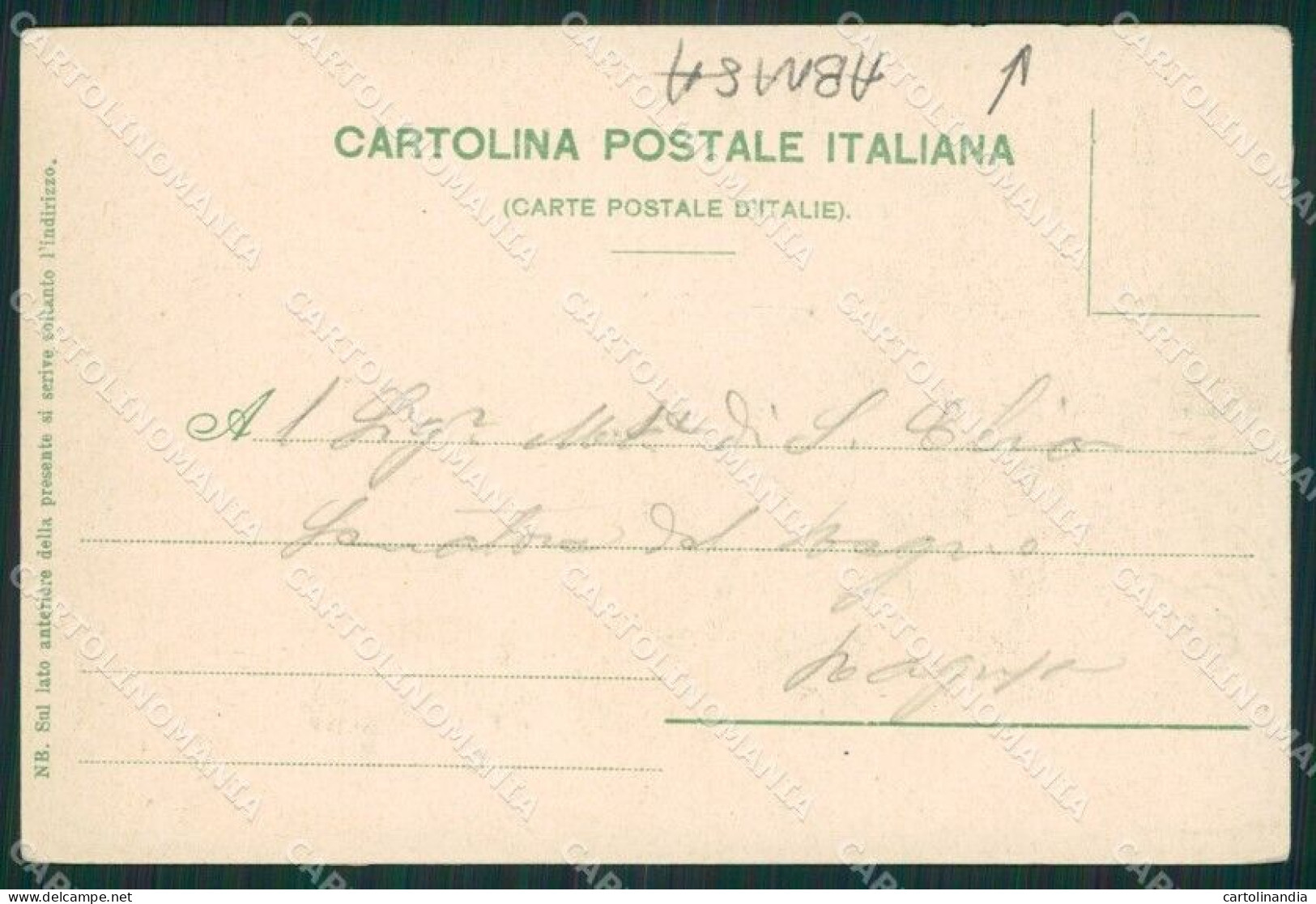Pesaro Fano ABRASA Cartolina KV1588 - Pesaro