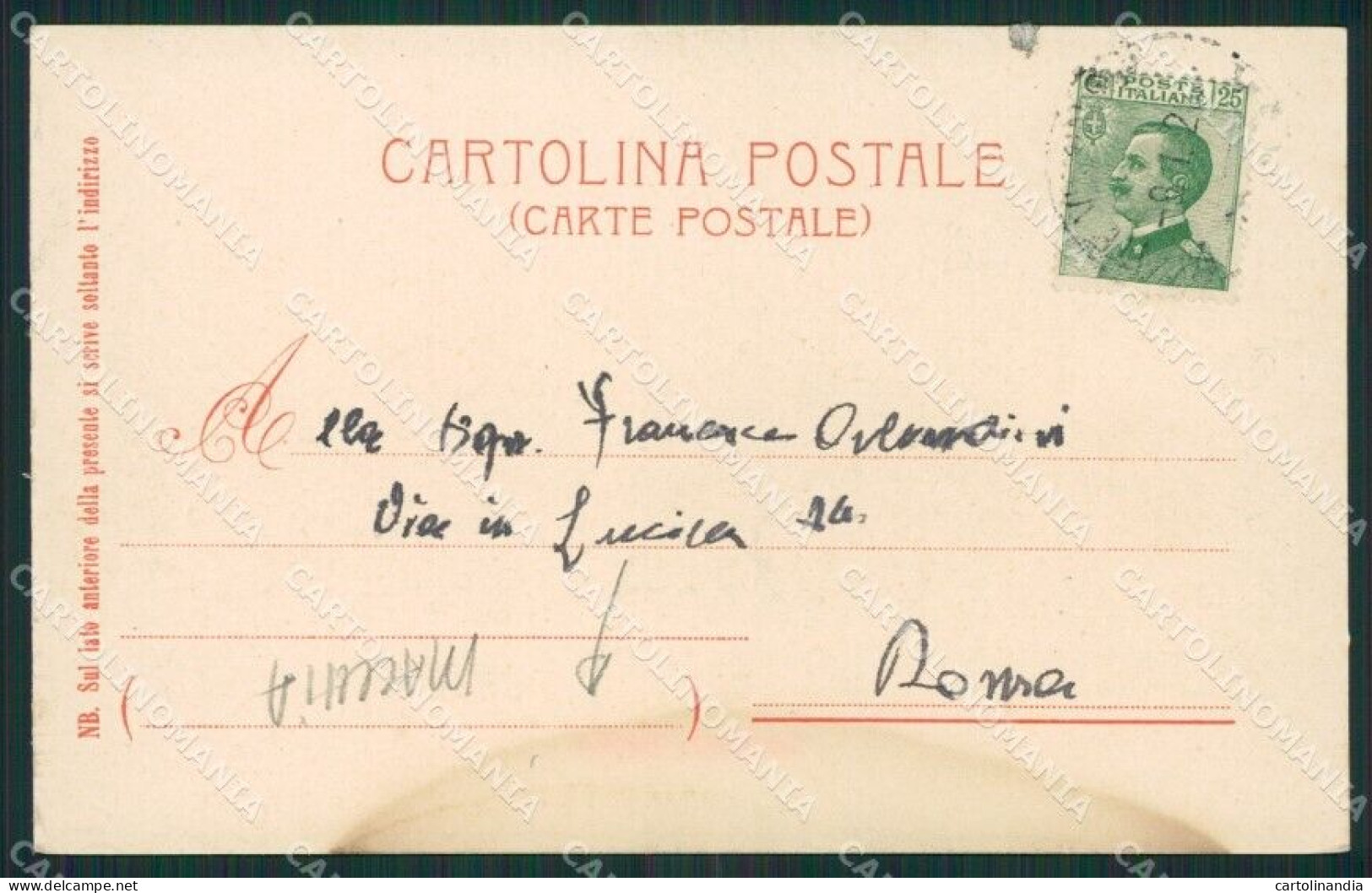 Pesaro Fano MACCHIA Cartolina KV1589 - Pesaro