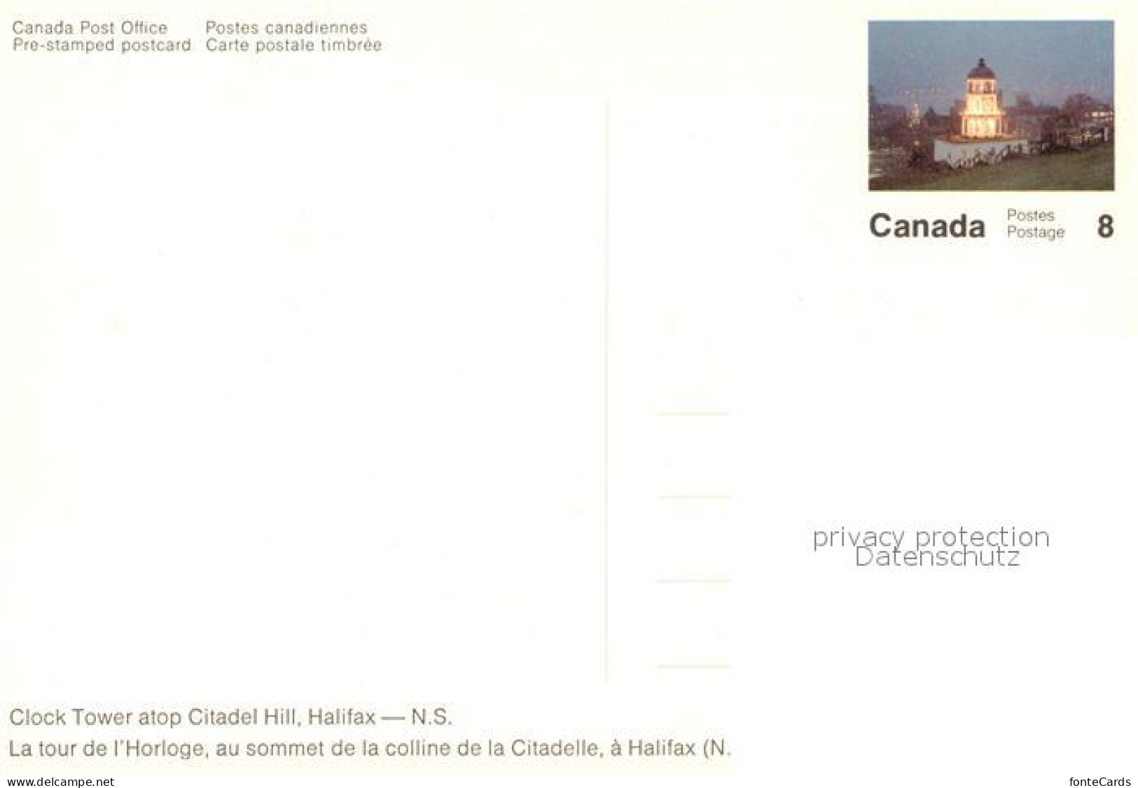 73611196 Halifax Nova Scotia Canada Post Office Halifax Nova Scotia - Unclassified