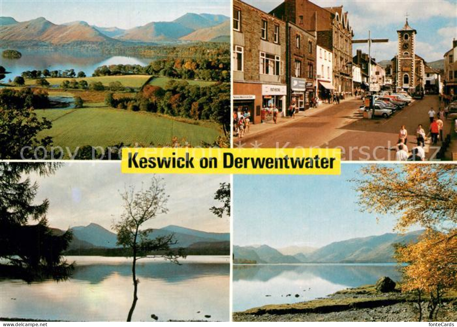 73607482 Keswick On Derwentwater Landscape Nature Keswick - Andere & Zonder Classificatie