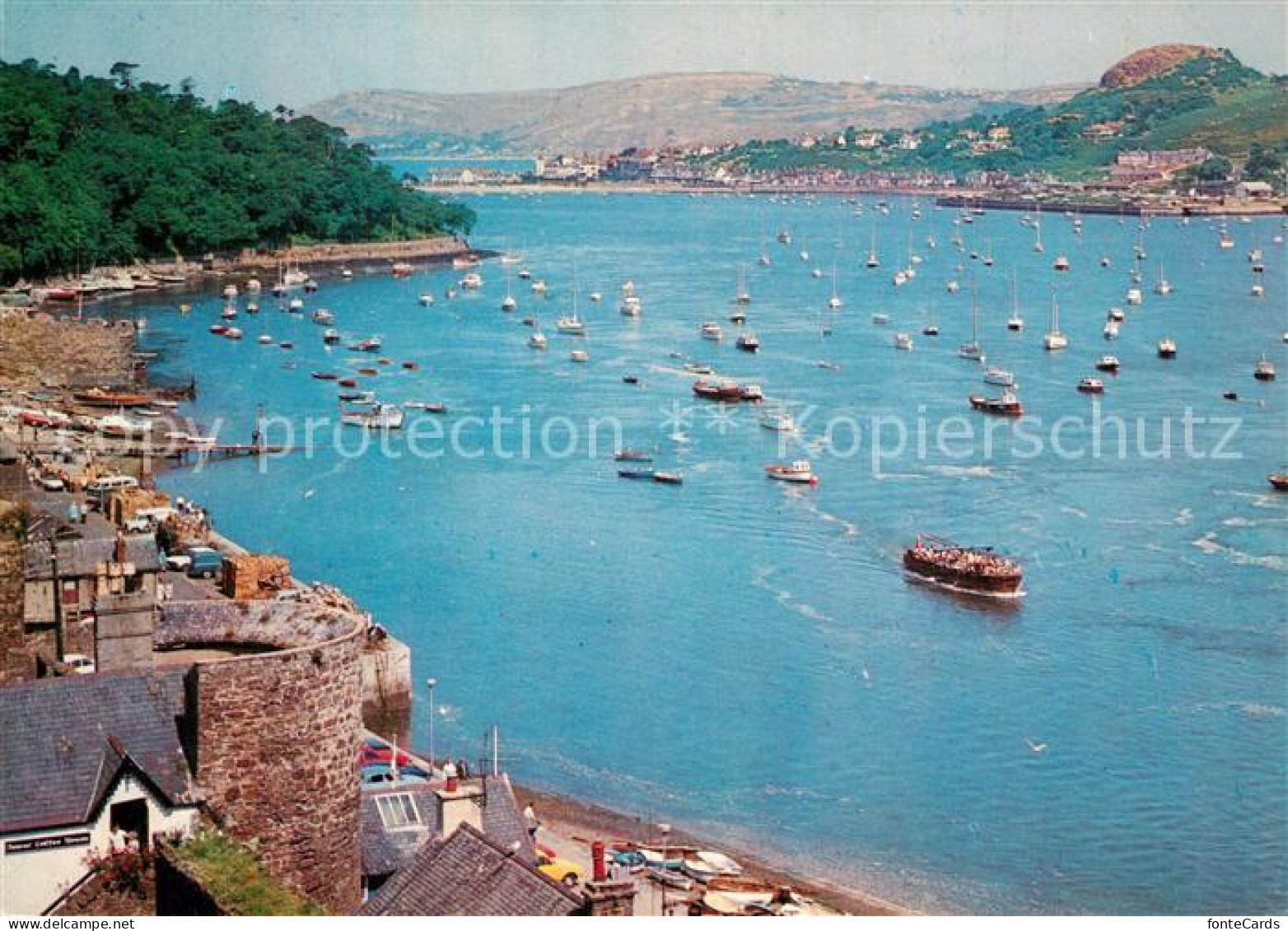 73607472 Conway Wales View Of The Harbour Looking Towards Deganwy Conway Wales - Andere & Zonder Classificatie