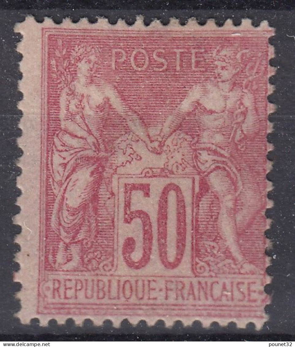 TIMBRE FRANCE SAGE N° 104 NEUF * GOMME TRACE CHARNIERE SIGNE CALVES - COTE 400 € - 1898-1900 Sage (Type III)