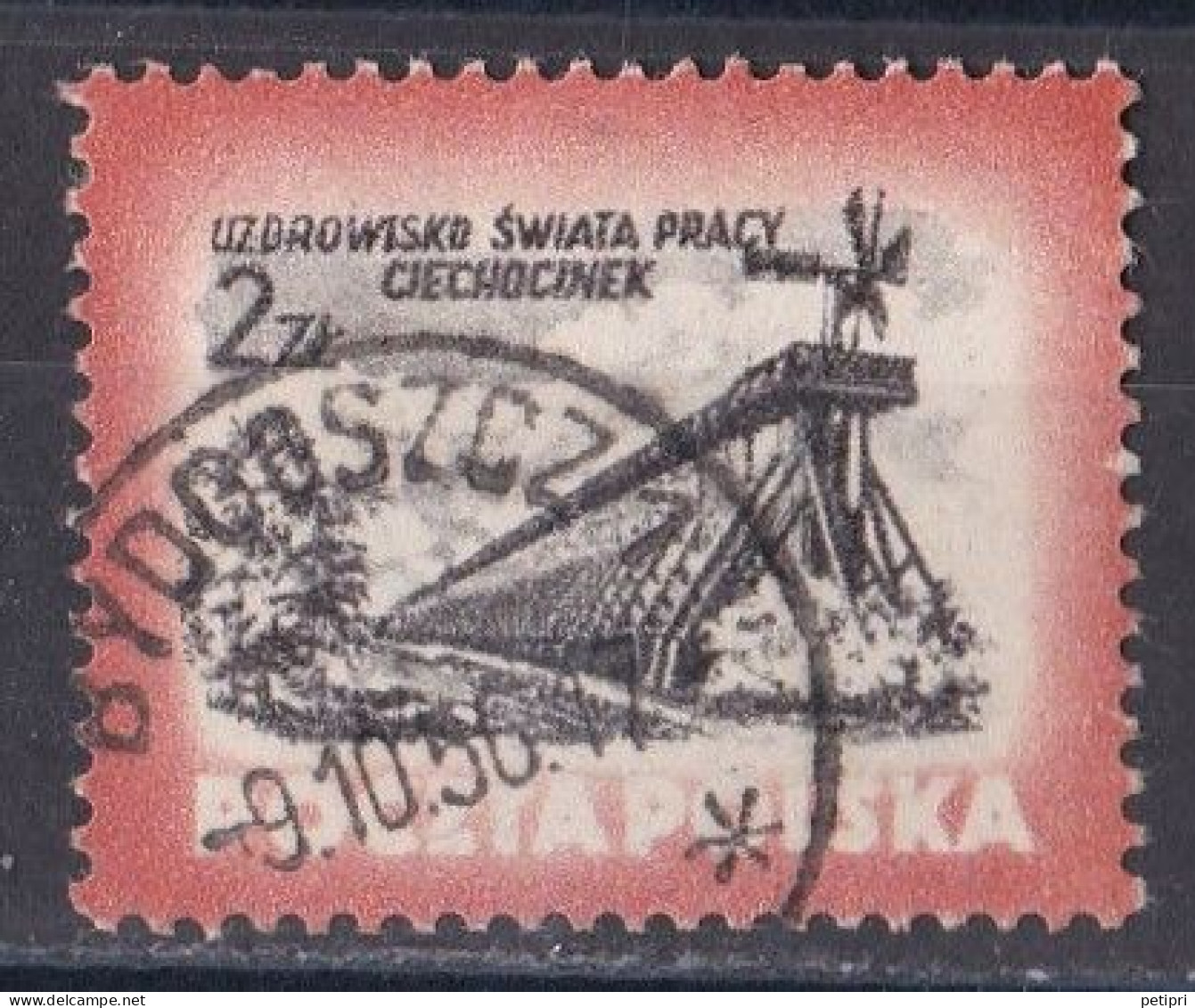 Pologne - République 1944 - 1960   Y & T N °  732  Oblitéré - Oblitérés