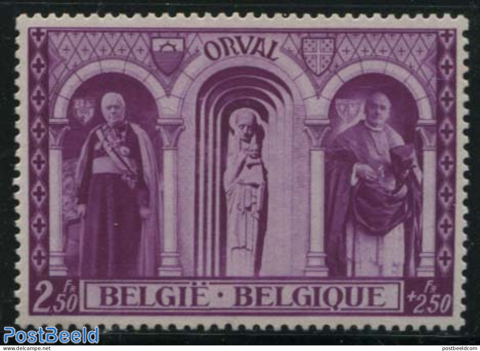 Belgium 1939 2.50f, Stamp Out Of Set, Mint NH - Unused Stamps