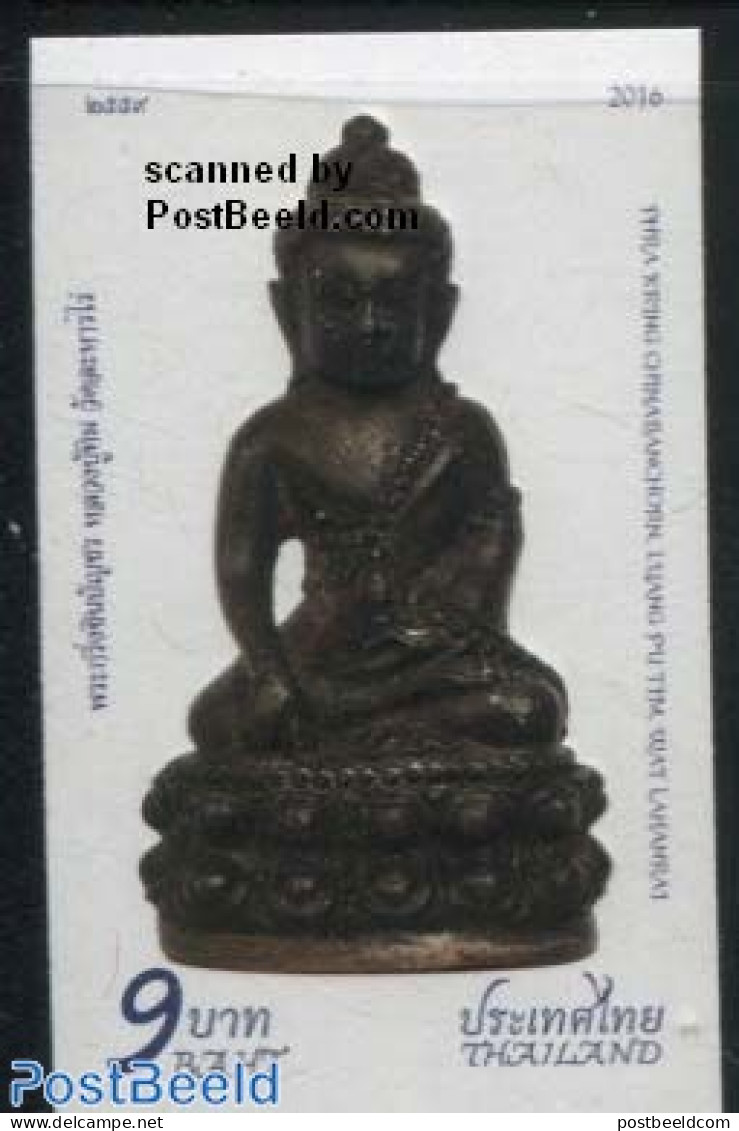 Thailand 2016 Phra Kring Chinabanchorn 1v, Imperforated, Mint NH, Religion - Religion - Art - Sculpture - Sculpture