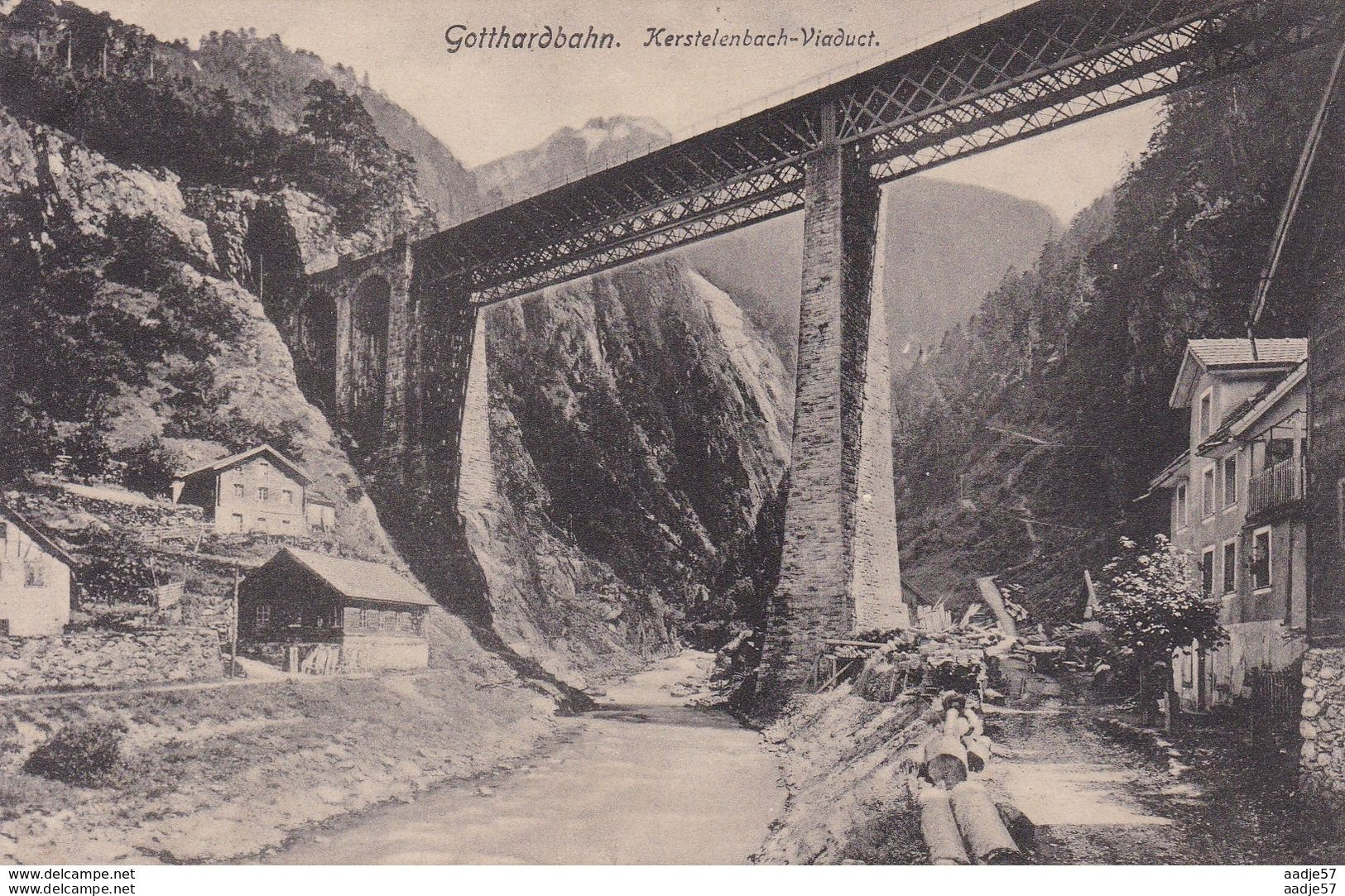 Gotthardbahn - Kerstelenbach-Viadukt - Brücken