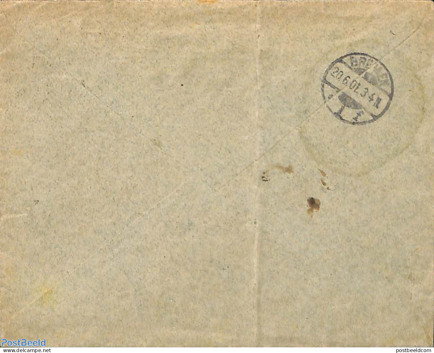 Netherlands 1934 Registered Cover From Amsterdam To Bremen, See Both Postmarks. , Postal History - Otros & Sin Clasificación