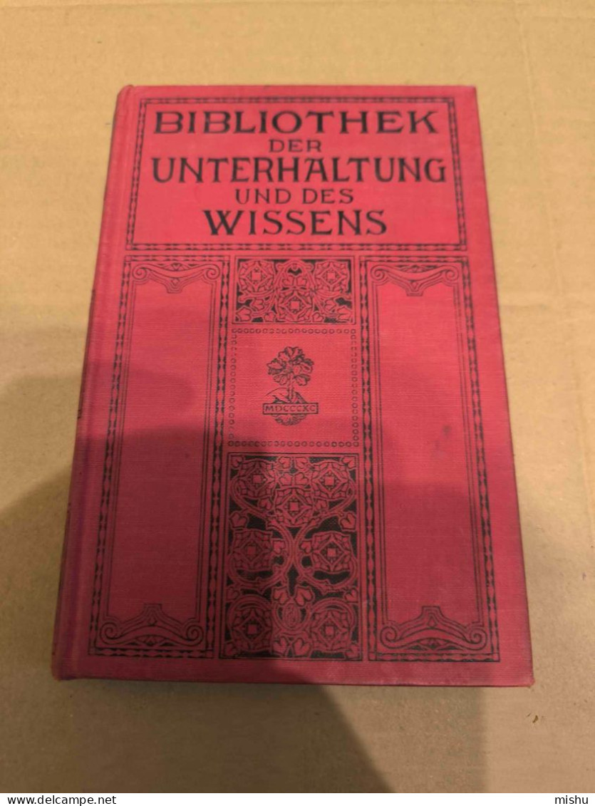 Bibliothek Der Unterhaltung Und Des Wissens , Band 2 , 1912 - Gedichten En Essays