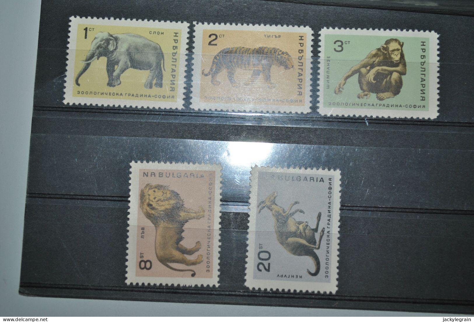 Bulgarie 1966 Zoo Sofia MNH Incomplet - Nuevos