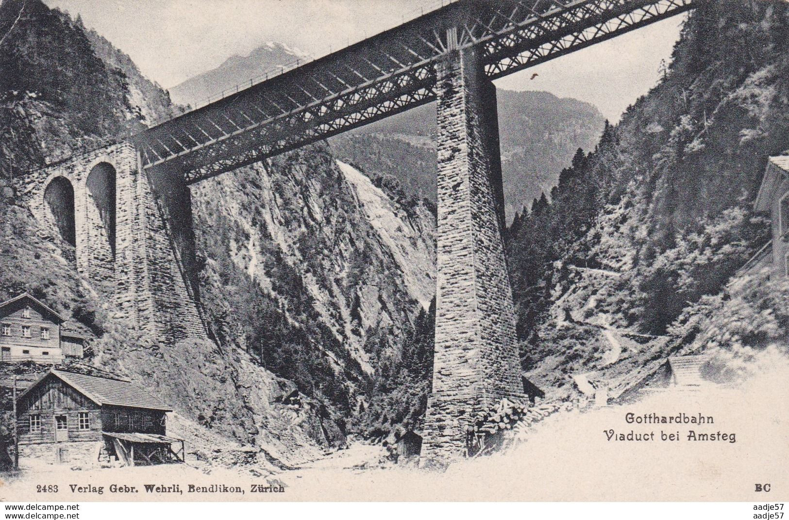 Gotthardbahn - Amsteg Viadukt - Bridges