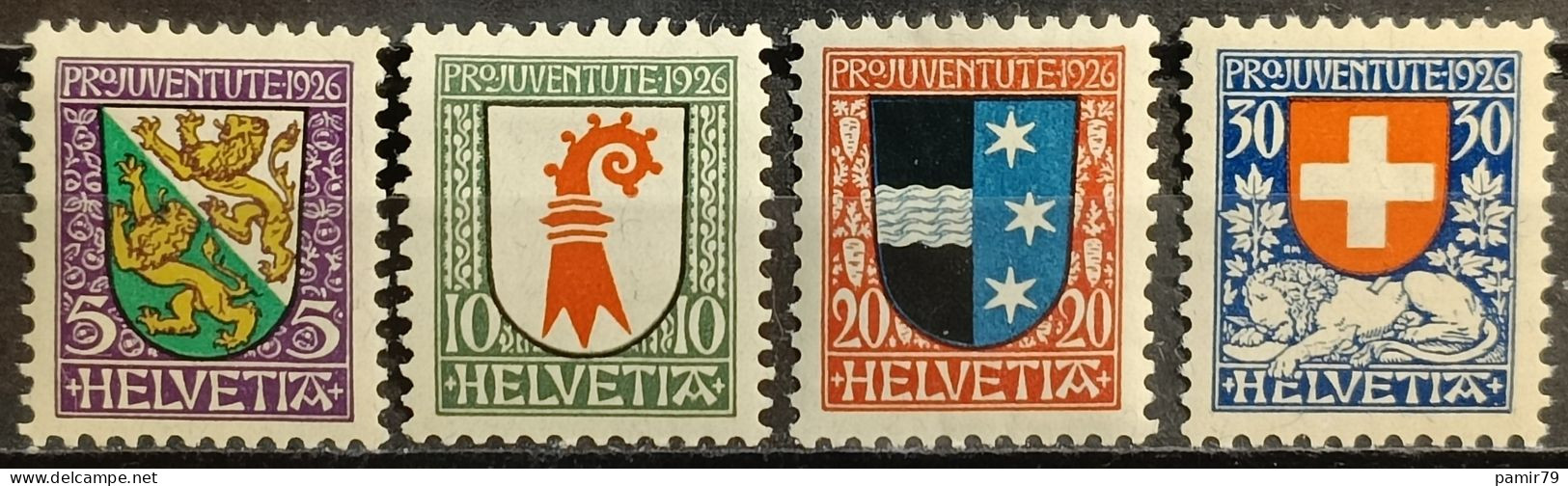 1926 PJ Kantonswappen Postfrisch** - Unused Stamps