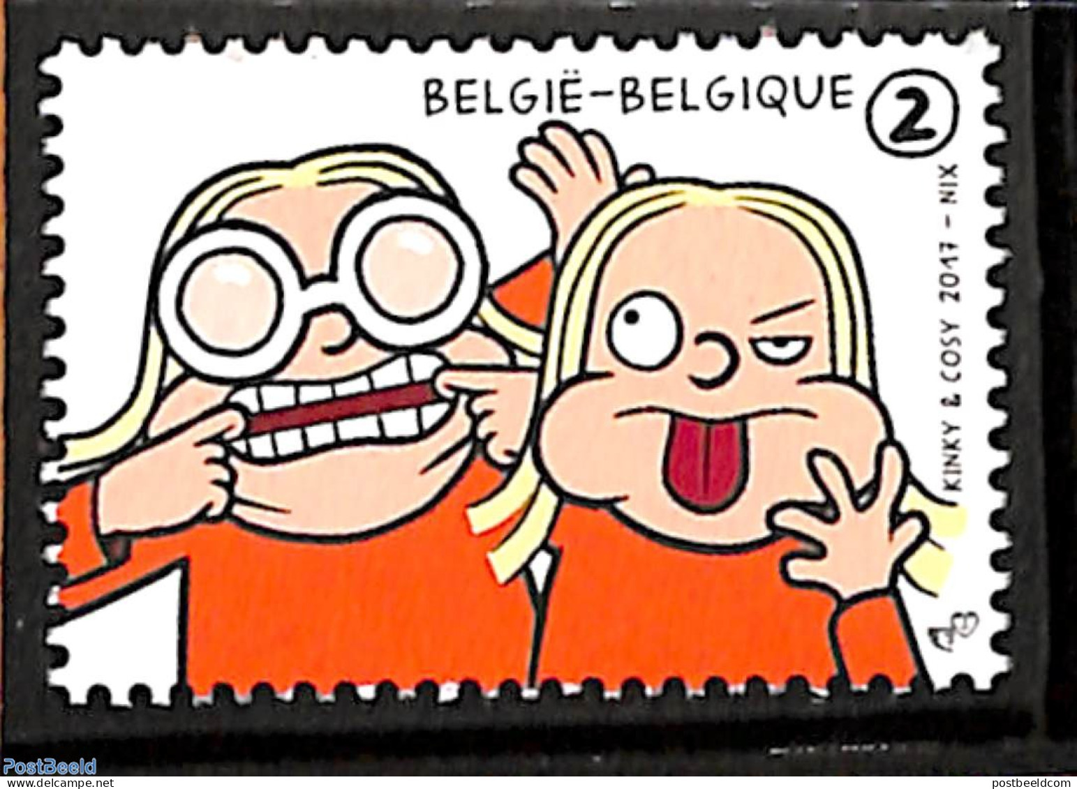 Belgium 2017 Youth Philately 1v, Mint NH, Art - Comics (except Disney) - Unused Stamps