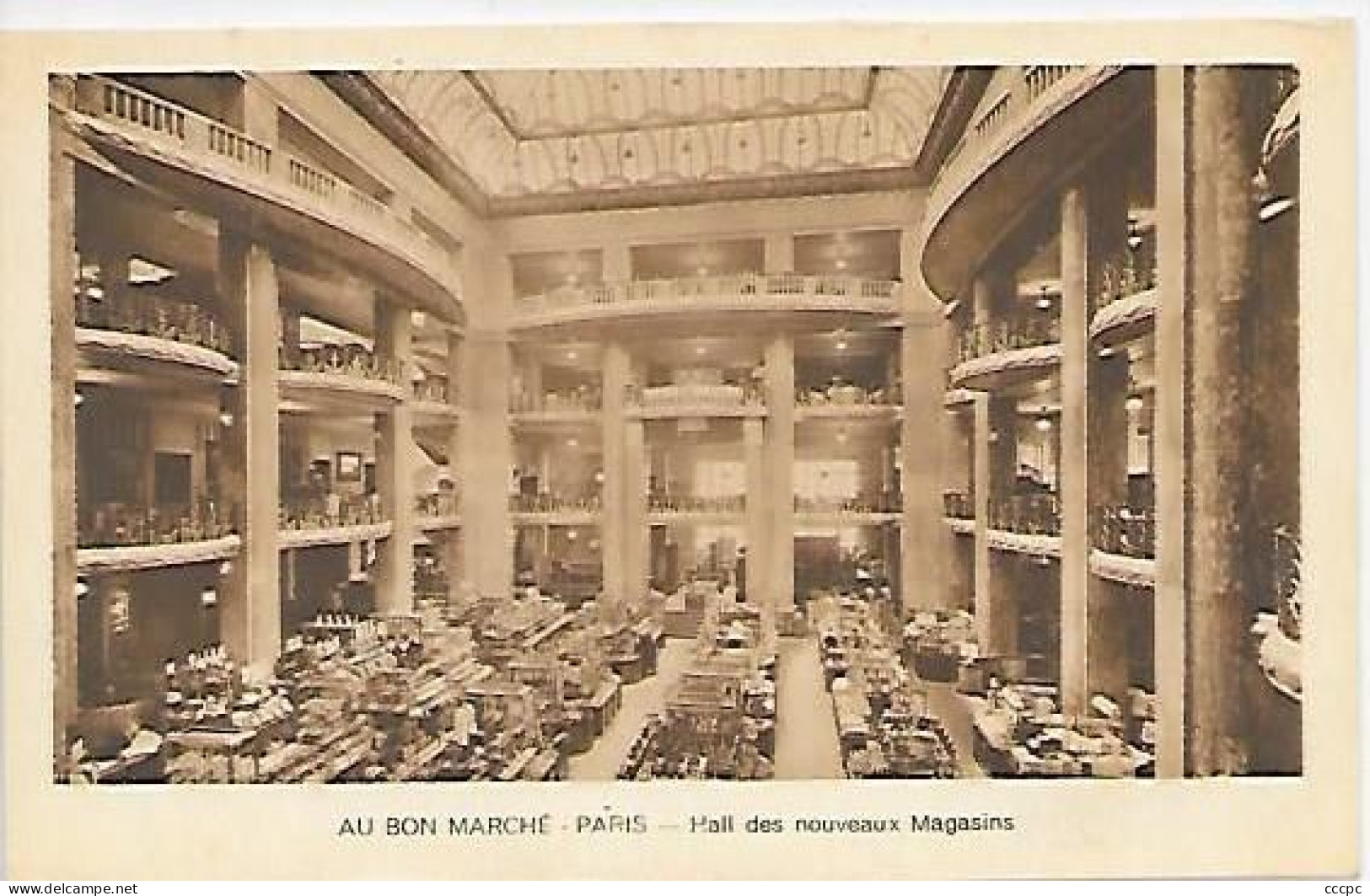 CPA  Paris Au Bon Marché - Hall Des Nouveaux Magasins - Paris (07)