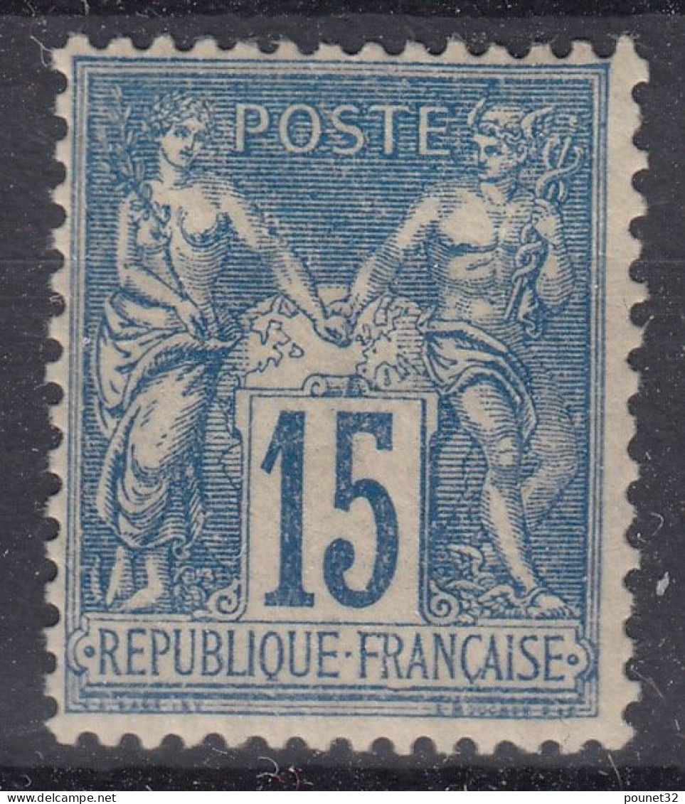 TIMBRE FRANCE SAGE N° 101 NEUF ** GOMME SANS CHARNIERE - COTE 60 € - 1876-1898 Sage (Type II)